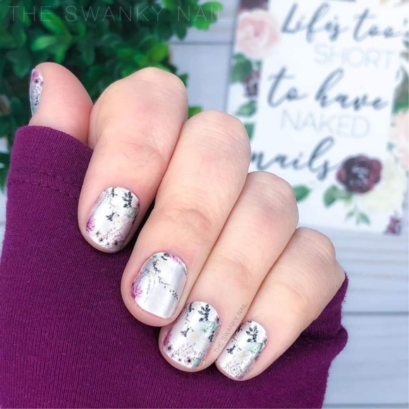 Color Street Makeup 224 Color Street Nails Flora Good Time Ferns New Poshmark